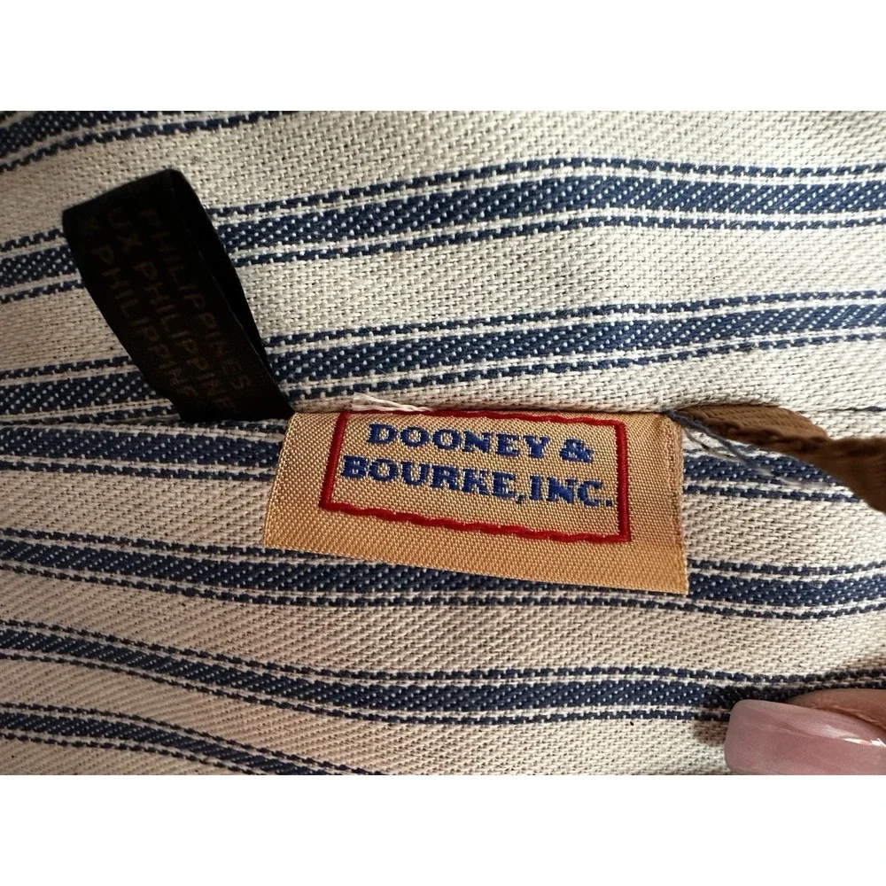 NWT Dooney & Bourke Camden Small Hobo‎ Woven Leather Crossbody Bag, Orange 11x10